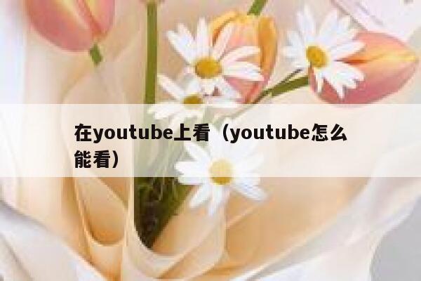 在youtube上看（youtube怎么能看） 第1张