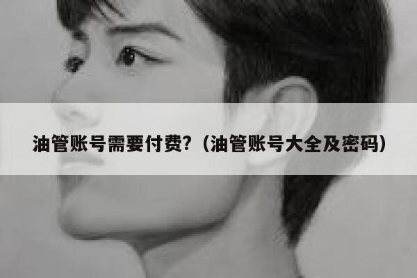 油管账号需要付费?（油管账号大全及密码） 第1张
