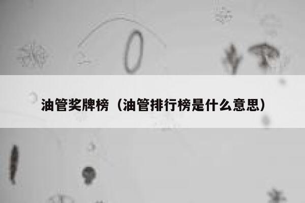 油管奖牌榜(油管排行榜是什么意思) 第1张 油管奖牌榜(油管排行榜是什么意思) 第1张