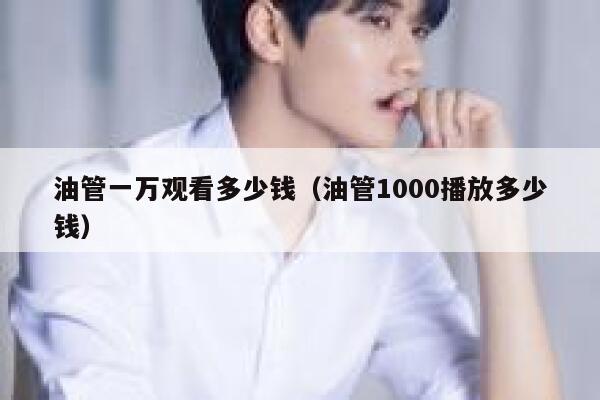 油管一万观看多少钱（油管1000播放多少钱） 第1张