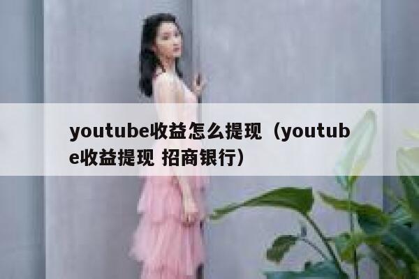 youtube收益怎么提现（youtube收益提现 招商银行） 第1张