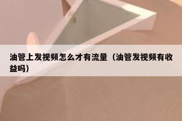 油管上发视频怎么才有流量（油管发视频有收益吗） 第1张
