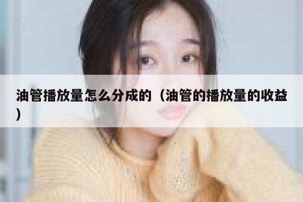 油管播放量怎么分成的（油管的播放量的收益） 第1张
