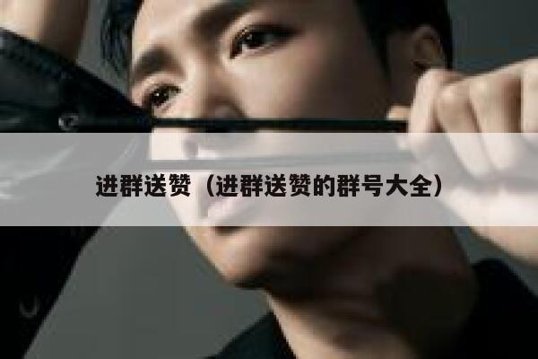 进群送赞（进群送赞的群号大全） 第1张