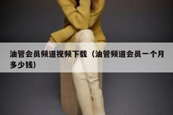 油管会员频道视频下载（油管频道会员一个月多少钱） 第1张
