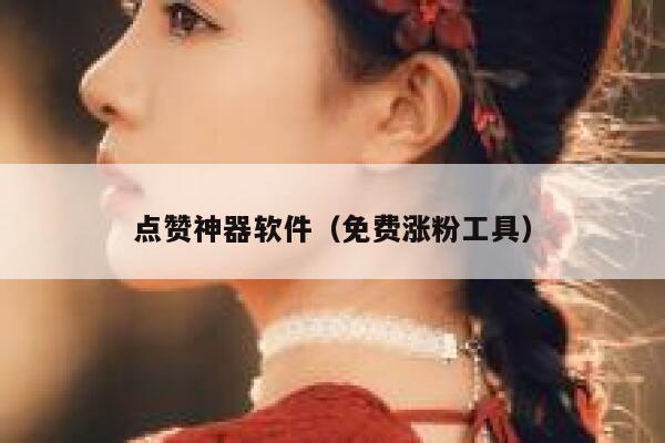 点赞神器软件(免费涨粉工具) 第1张 点赞神器软件(免费涨粉工具) 第1张