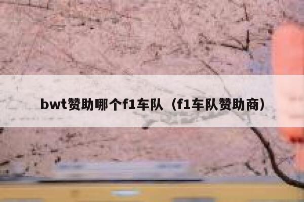 bwt赞助哪个f1车队(f1车队赞助商) 第1张 bwt赞助哪个f1车队(f1车队赞助商) 第1张