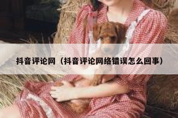 抖音评论网(抖音评论网络错误怎么回事) 第1张 抖音评论网(抖音评论网络错误怎么回事) 第1张