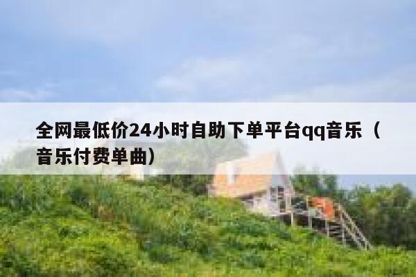 全网最低价24小时自助下单平台qq音乐（音乐付费单曲） 第1张