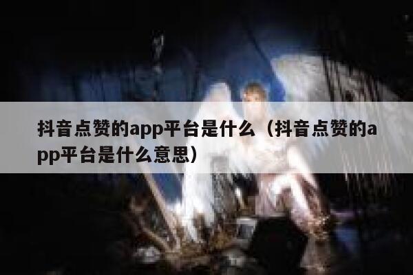 抖音点赞的app平台是什么（抖音点赞的app平台是什么意思） 第1张