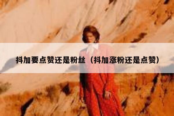 抖加要点赞还是粉丝(抖加涨粉还是点赞) 第1张 抖加要点赞还是粉丝(抖加涨粉还是点赞) 第1张