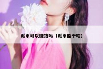 派币可以赚钱吗（派币能干啥）