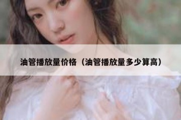 油管播放量价格（油管播放量多少算高）