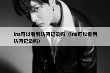 ins可以看到访问记录吗（ins可以看到访问记录吗）