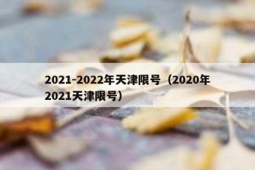 2021-2022年天津限号（2020年2021天津限号）