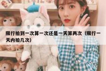 限行拍到一次算一次还是一天算两次（限行一天内拍几次）
