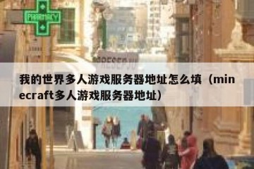 我的世界多人游戏服务器地址怎么填（minecraft多人游戏服务器地址）