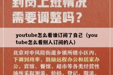 youtube怎么看谁订阅了自己（youtube怎么看别人订阅的人）