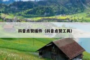 抖音点赞插件（抖音点赞工具）