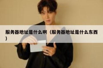 服务器地址是什么啊（服务器地址是什么东西）