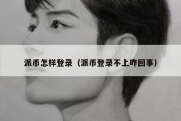 派币怎样登录（派币登录不上咋回事）