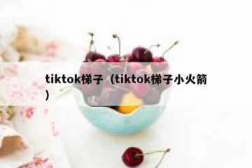tiktok梯子（tiktok梯子小火箭）