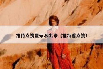 推特点赞显示不出来（推特看点赞）