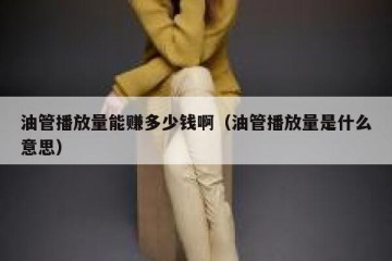 油管播放量能赚多少钱啊（油管播放量是什么意思）