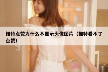 推特点赞为什么不显示头像图片（推特看不了点赞）