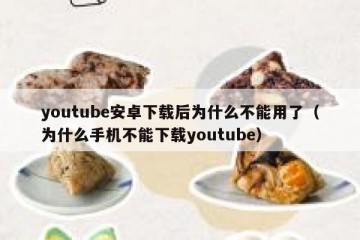 youtube安卓下载后为什么不能用了（为什么手机不能下载youtube）