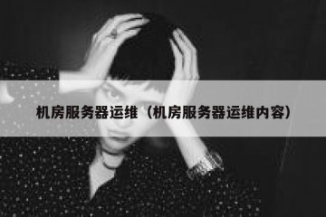 机房服务器运维（机房服务器运维内容）