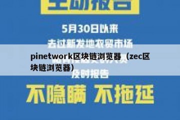 pinetwork区块链浏览器(zec区块链浏览器)