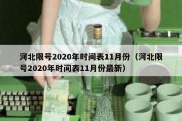 河北限号2020年时间表11月份（河北限号2020年时间表11月份最新）
