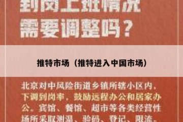 推特市场（推特进入中国市场）