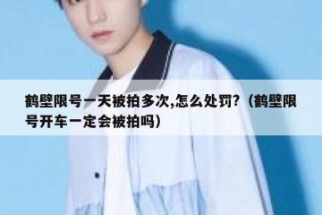 鹤壁限号一天被拍多次,怎么处罚?（鹤壁限号开车一定会被拍吗）