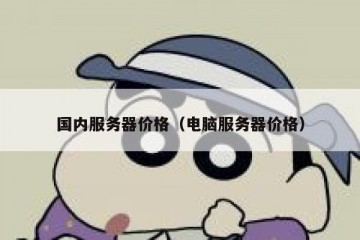 国内服务器价格（电脑服务器价格）
