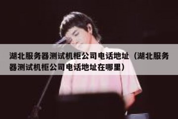 湖北服务器测试机柜公司电话地址（湖北服务器测试机柜公司电话地址在哪里）