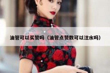 油管可以买赞吗（油管点赞数可以注水吗）
