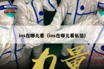 ins在哪儿看（ins在哪儿看私信）