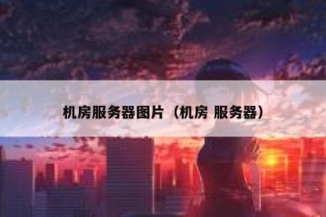 机房服务器图片（机房 服务器）