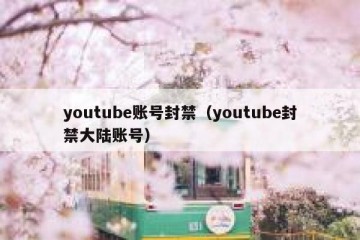 youtube账号封禁（youtube封禁大陆账号）