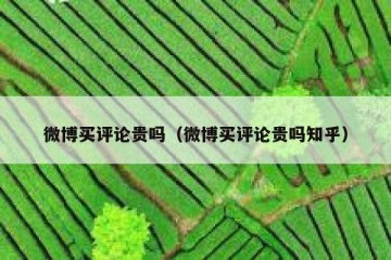 微博买评论贵吗（微博买评论贵吗知乎）