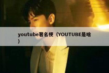 youtube著名梗（YOUTUBE是啥）