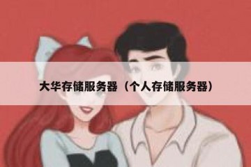 大华存储服务器（个人存储服务器）