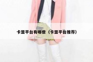卡盟平台有哪些（卡盟平台推荐）