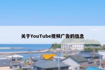 关于YouTube视频广告的信息