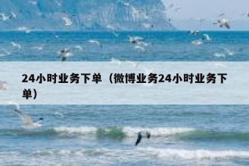 24小时业务下单（微博业务24小时业务下单）