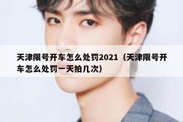 天津限号开车怎么处罚2021（天津限号开车怎么处罚一天拍几次）