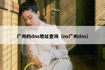 广州的dns地址查询（ns广州dns）