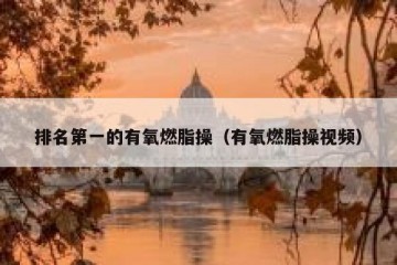 排名第一的有氧燃脂操（有氧燃脂操视频）